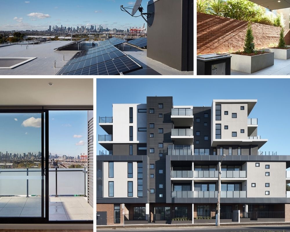 Collage_Photo of Unison's Development in Footscray