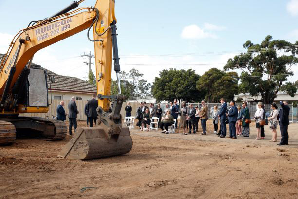 Unison_Turning of sod ceremony